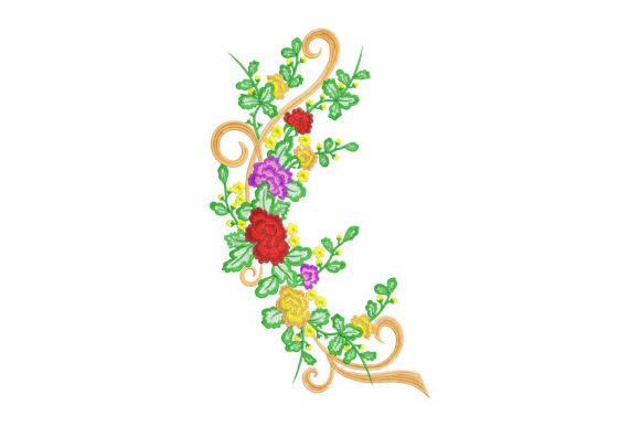 Elegant Blooming Scrollwork Curve Review