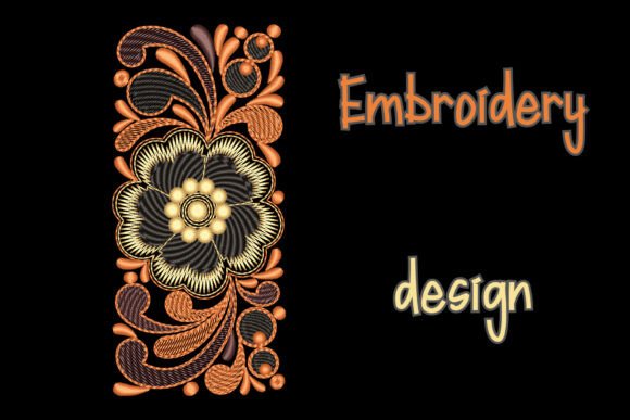 Flowers Border Embroidery Designs: A Craft Fair Must-Have